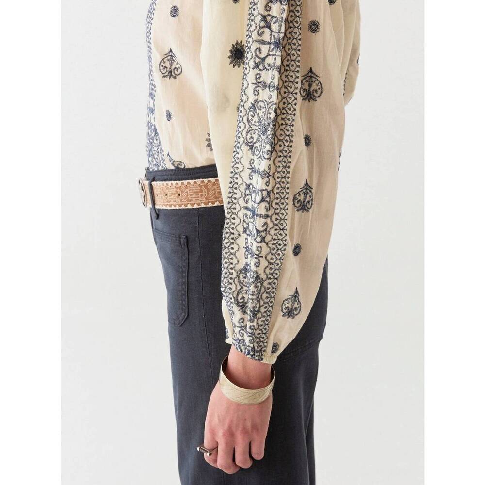 NEW MAISON HOTEL stephanie blouse in off white - Picture 4 of 6